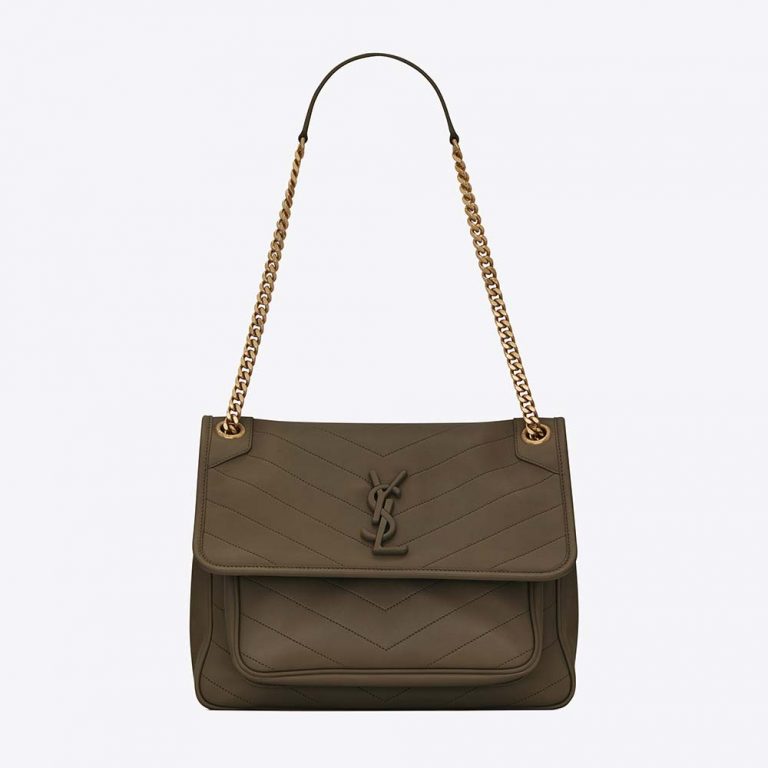 Saint Laurent YSL Women Niki Medium in Lambskin