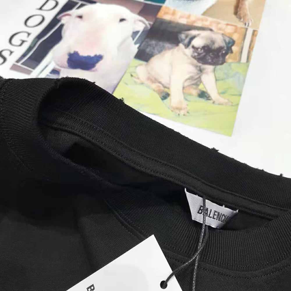 Balenciaga Women I Love Dogs XL T-Shirt 