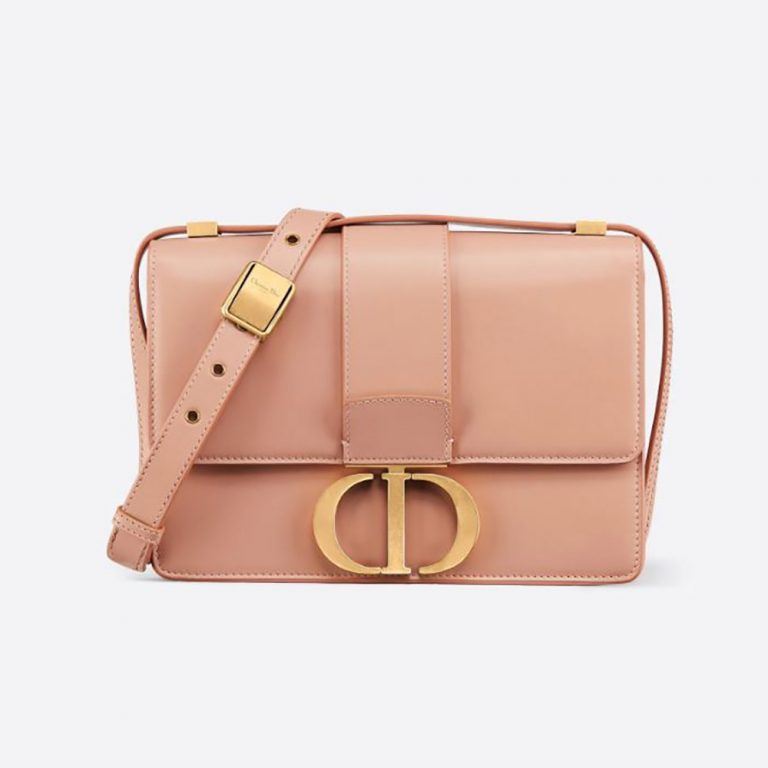 Dior Women 30 Montaigne Bag Des Vents Box Calfskin-brown
