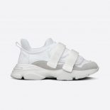 Dior Women D-Wander Sneaker White Camouflage Technical Fabric
