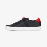 Givenchy Men Sneakers in Leather with Strap-Black