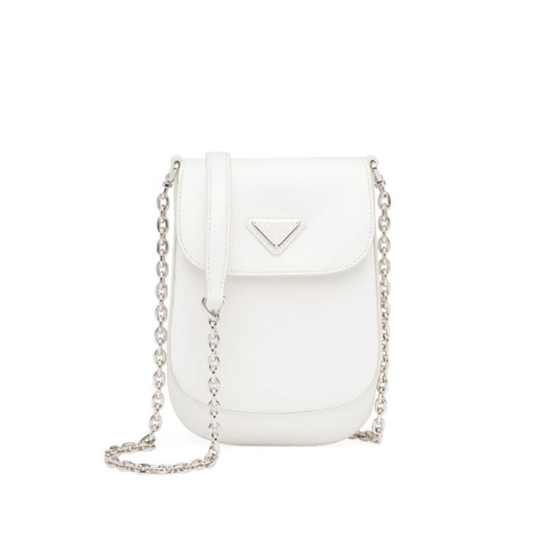 Prada Women Brushed Leather Mini-bag