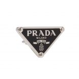Prada Women Symbole Single Earring-Black