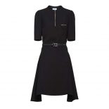 Prada Women Technical Broadcloth Dress-Black