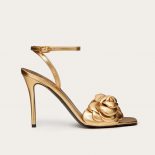 Valentino Women Garavani Atelier Shoes 03 Rose Edition Sandal-Gold