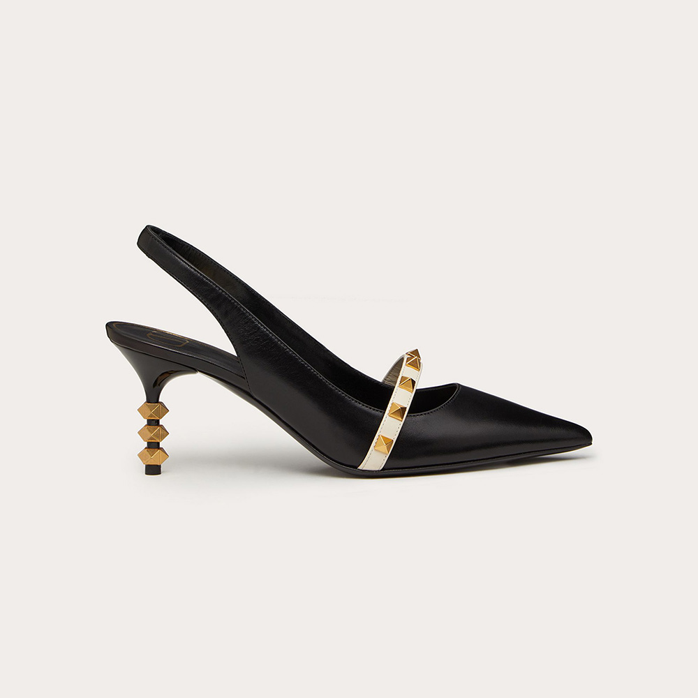 rockstud slingback pump