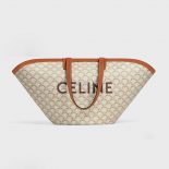 Celine Women Large Couffin in Triomphe Canvas Celine Print
