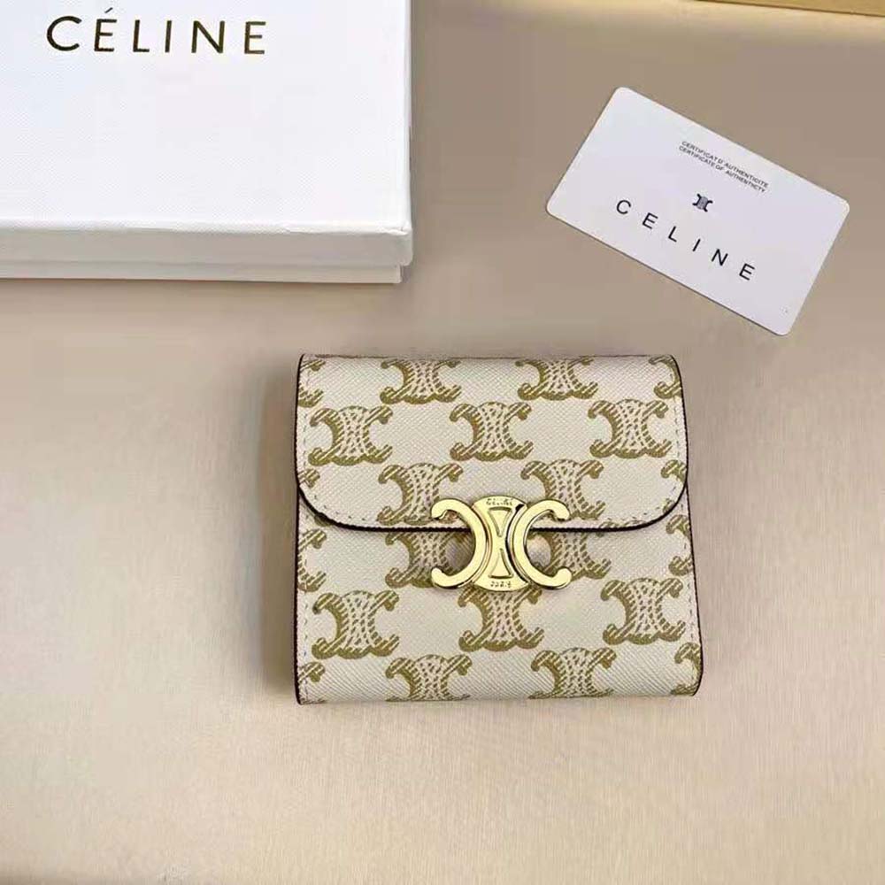 celine wallet triomphe