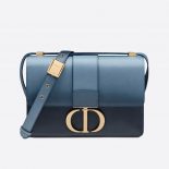 Dior Women 30 Montaigne Bag Lndigo Blue Gradient Calfskin