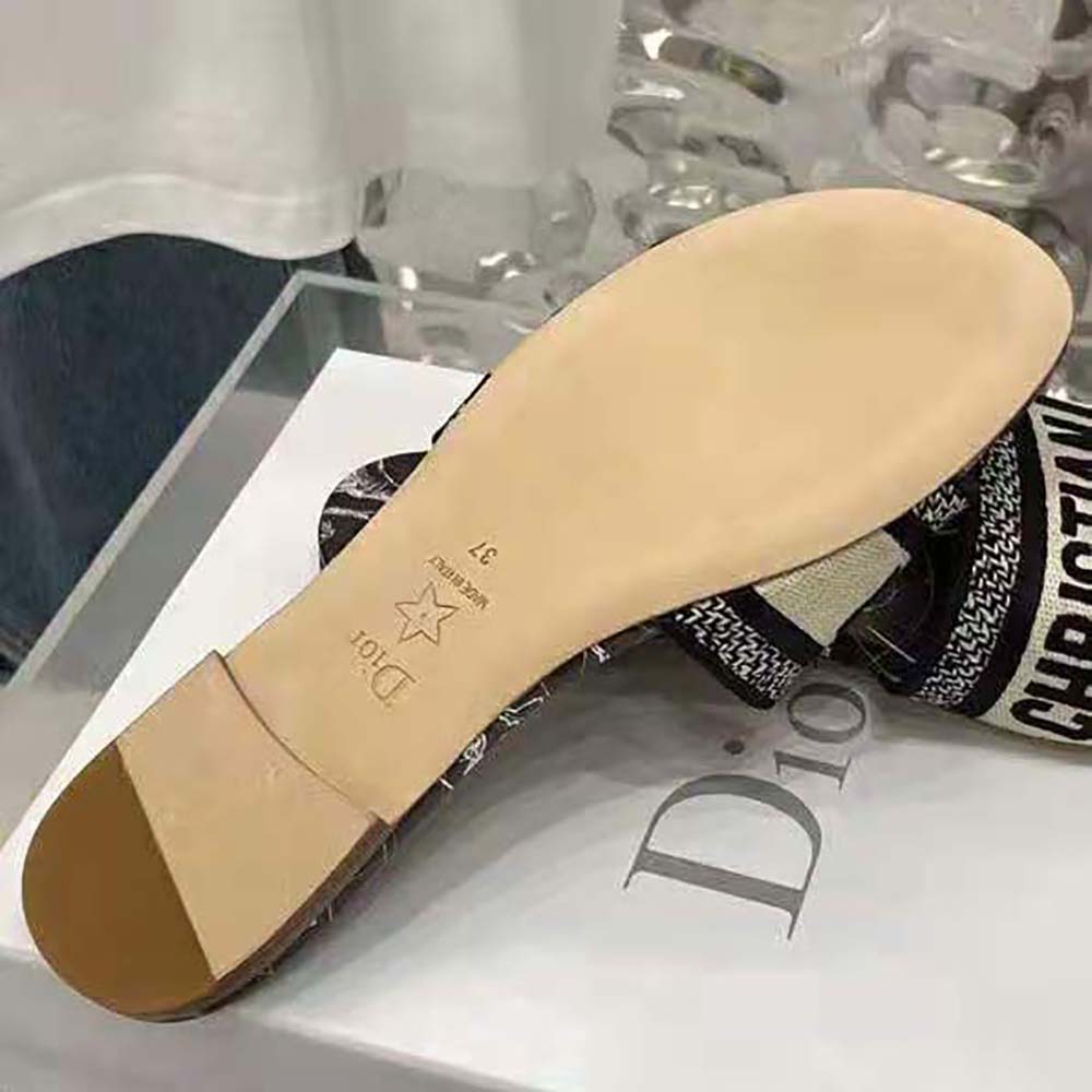 dior dway slide black