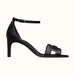 Hermes Women Premiere 70 High Heel Sandal in Calfskin with Thin Ankle Strap
