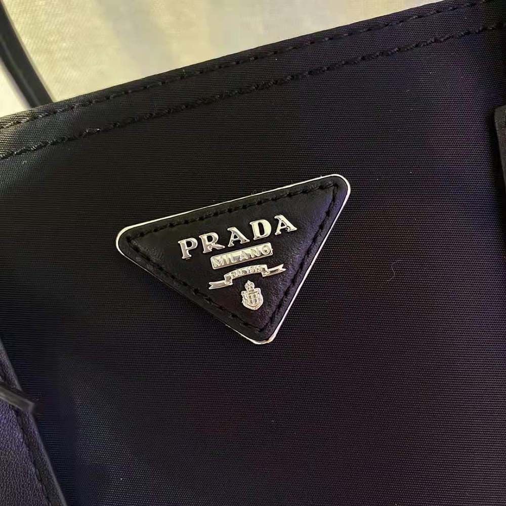 prada double nylon and saffiano leather bolsa