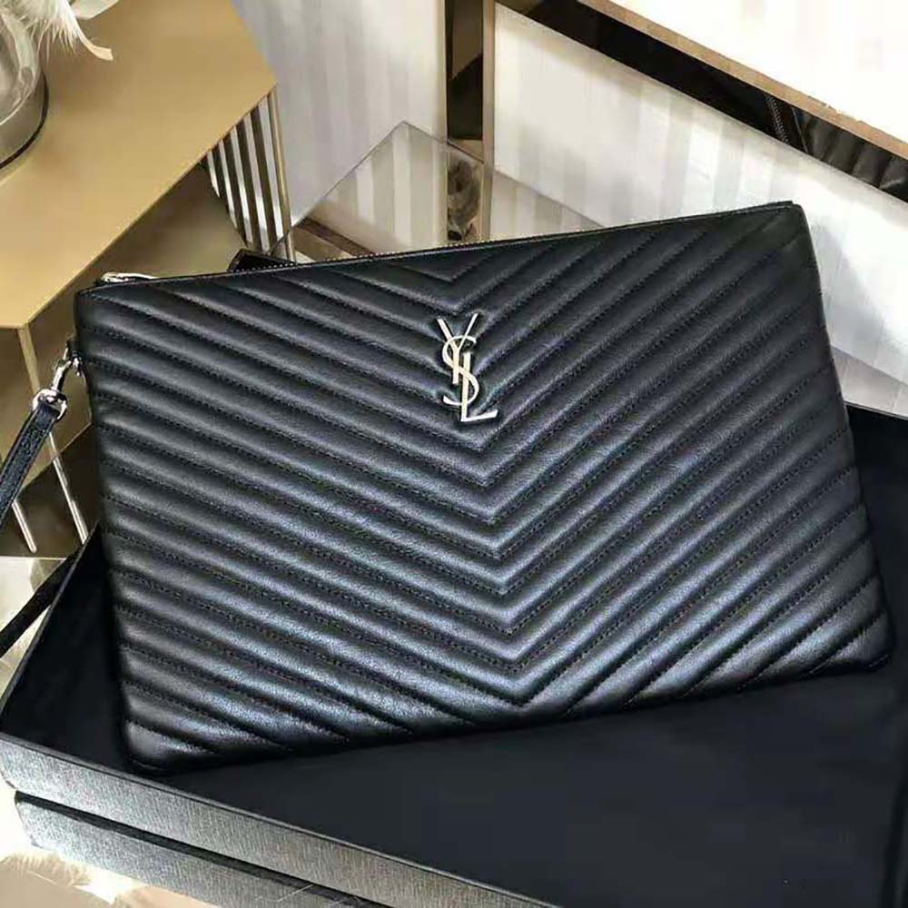 ysl document pouch