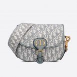 Dior Women Medium Dior Bobby Bag Gray Dior Oblique Jacquard
