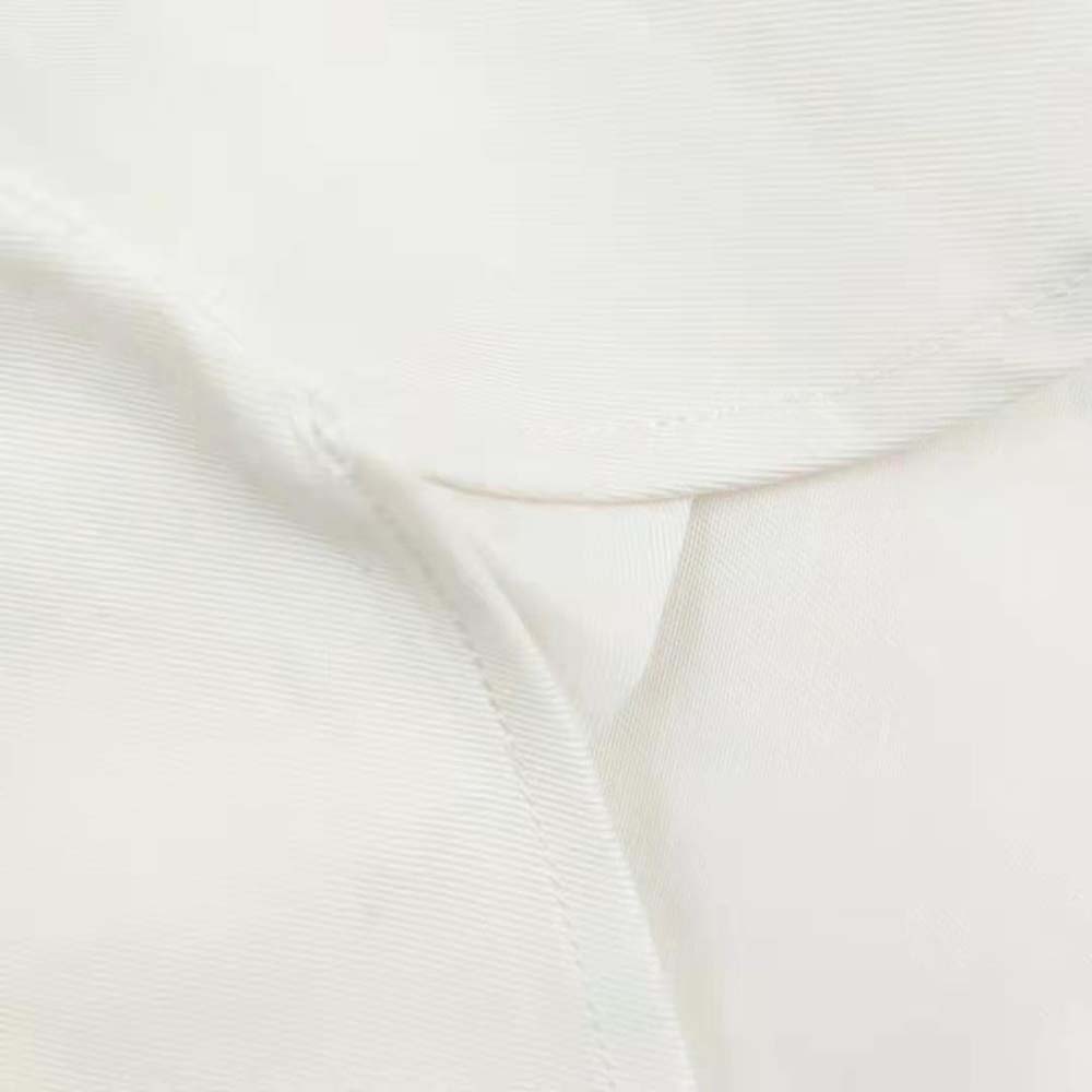 Loewe Women Leather Pocket Overshirt in 