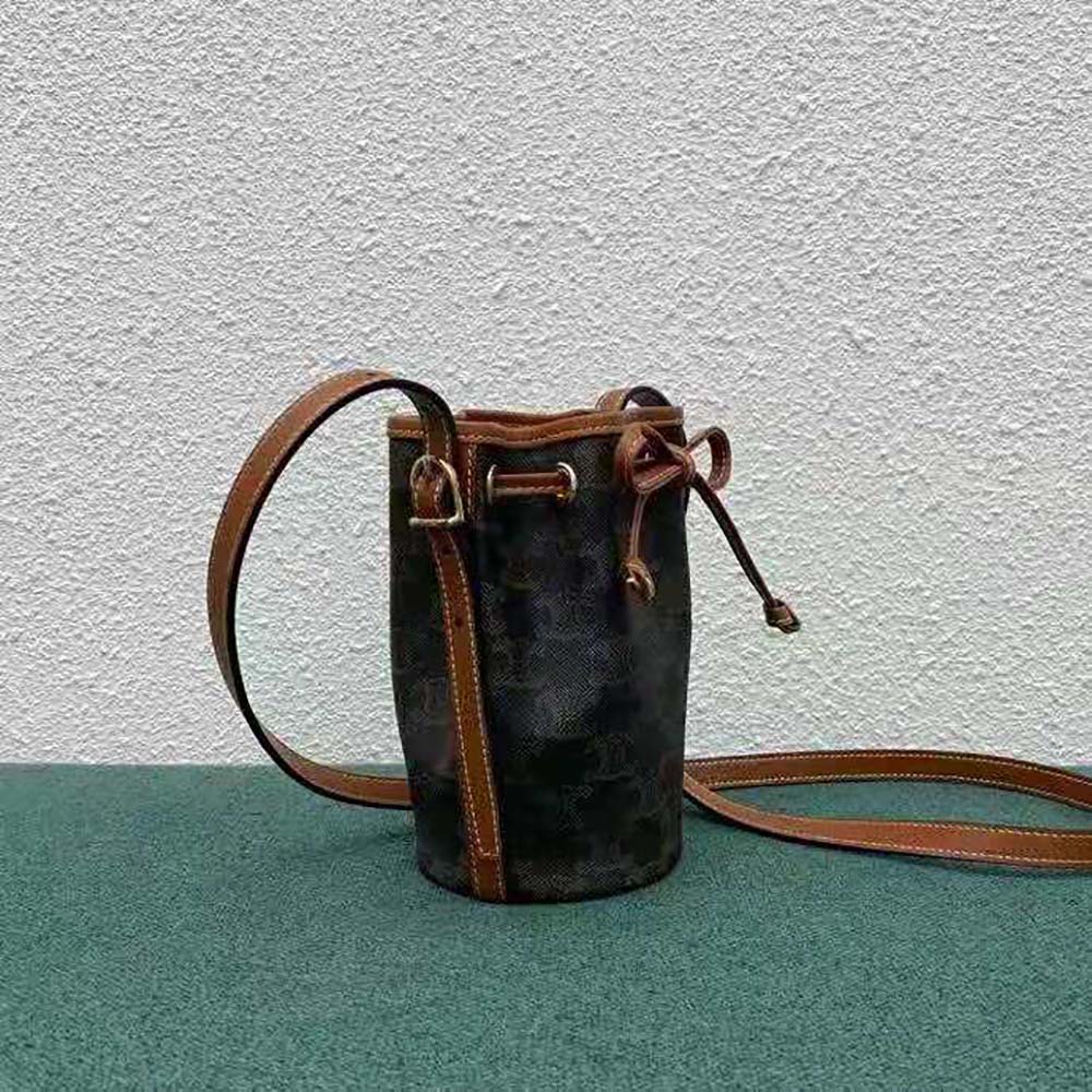 celine micro drawstring