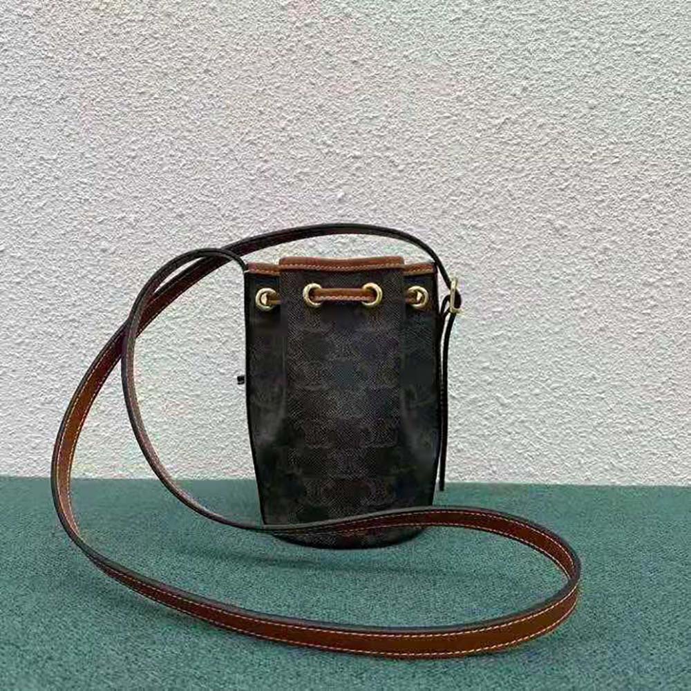 celine micro drawstring