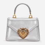 Dolce Gabbana D&G Women Small Devotion Bag in Mordore Nappa Leather