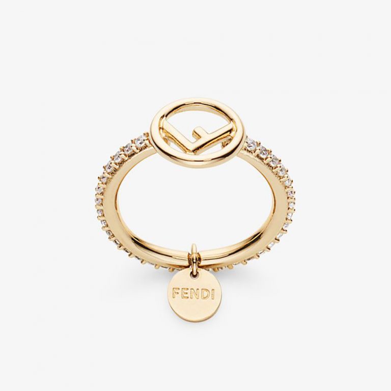 Fendi Women F is Fendi Gold-color Ring