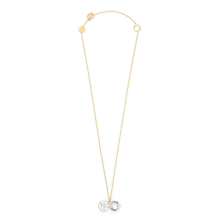 Loewe Women Sphere Pendant in Crystal and Metal
