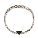 Prada Women Symbole Necklace 925 Sterling Silver
