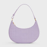 Celine Women Ava Bag in Quilted Lambskin-Purple