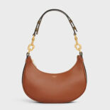 Celine Women Medium Strap Ava Bag in Smooth Calfskin-Brown