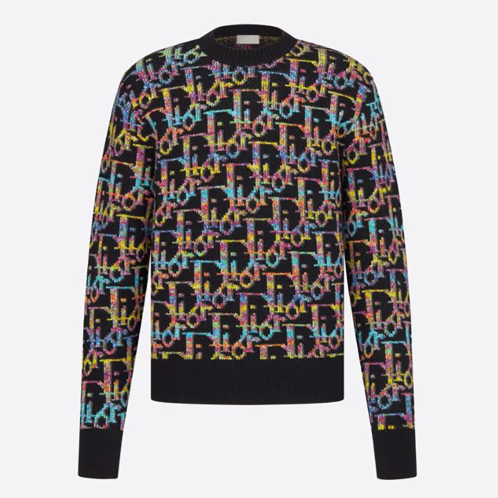 dior multicolor sweater