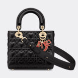 Dior Women Dioramour my Abcdior Lady Dior Bag Cannage Lambskin with Heart Motif