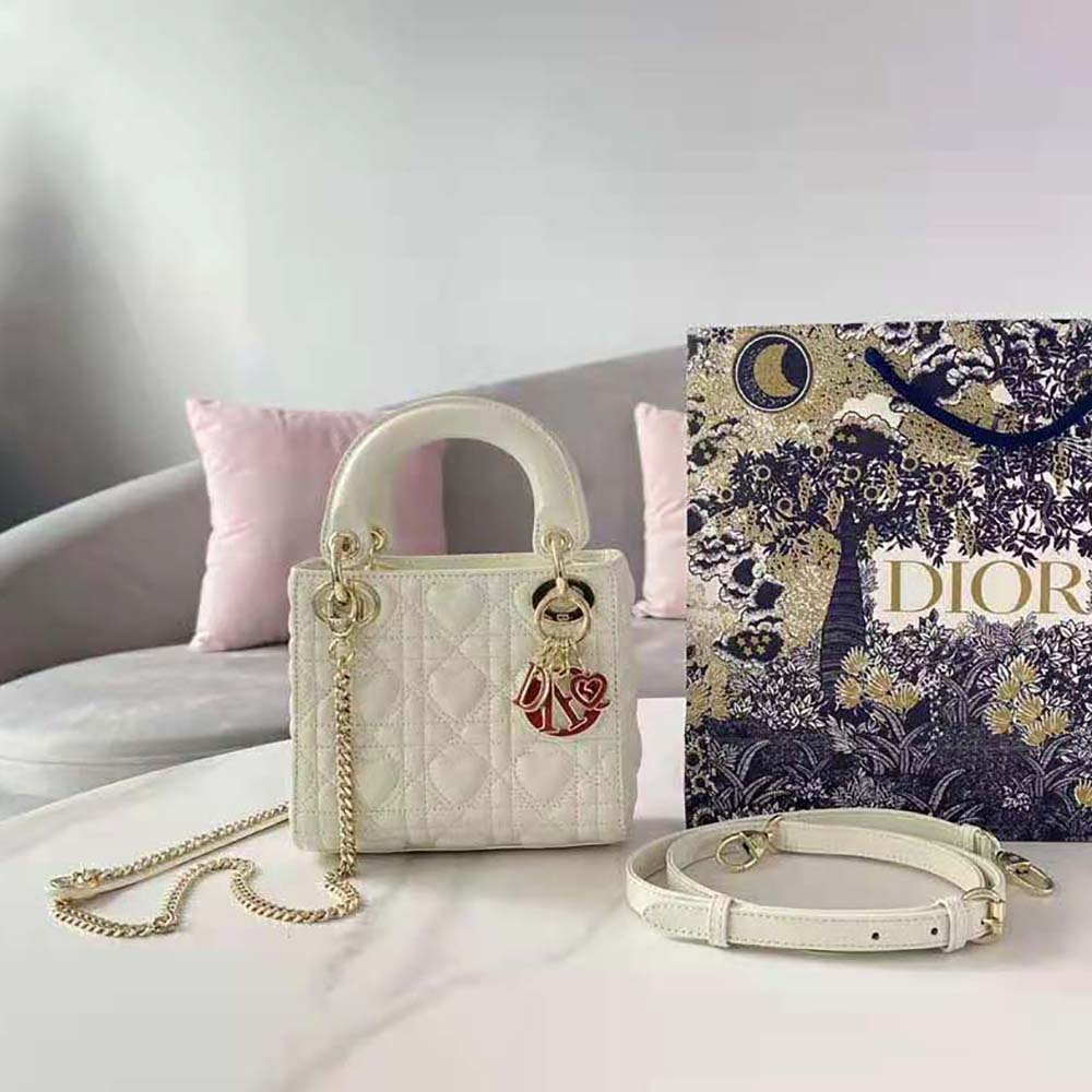 mini lady dior dioramour bag