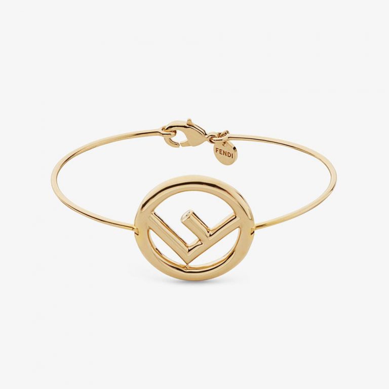 Fendi Women F is Fendi Bracelet Gold Color Bracelet