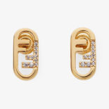 Fendi Women O’lock Earrings Gold-Colored Earrings