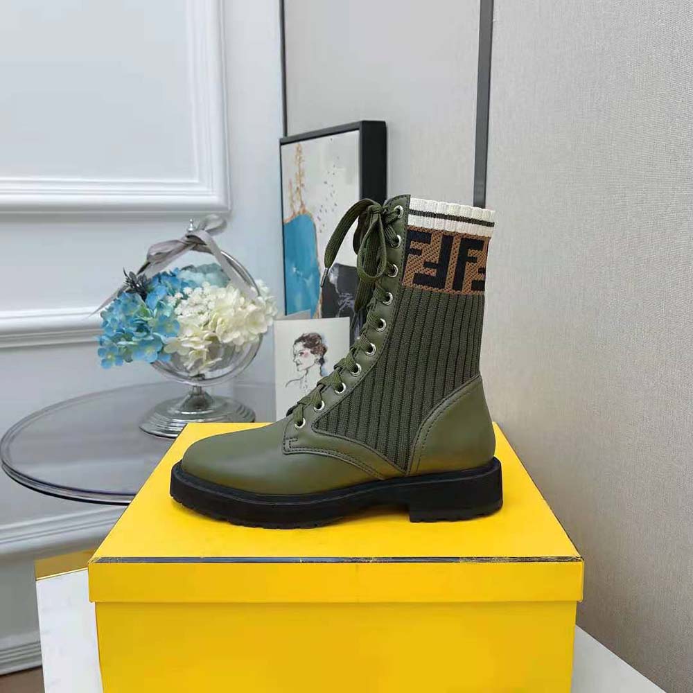 fendi boots green