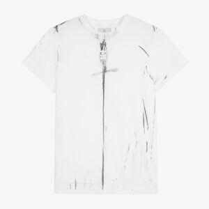 Givenchy Men Trompe Loeil Effect T-Shirt-White