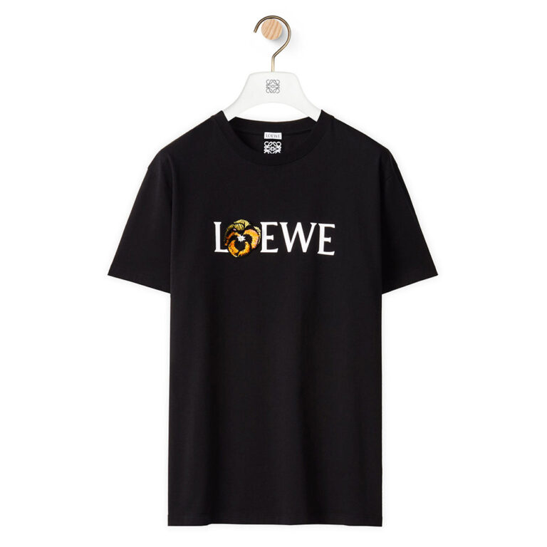 Loewe Men Pansy LOEWE T-Shirt in Cotton