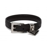 Prada Women Saffiano Leather Bracelet-Black