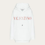 Valentino Women Jersey and Heavy Lace Sweatshirt