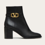 Valentino Women Vlogo Signature Calfskin Ankle Boot 75mm
