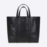 Balenciaga Women Barbes Medium East-West Shopper Bag in Black