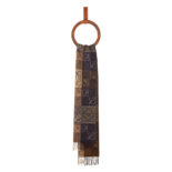 Loewe Women Anagram Scarf in Wool and Cashmere