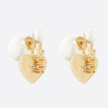 Dior Women Tribales Earrings Gold-Finish Metal