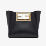 Fendi Women Way Small Made of Camellia-Colored Leather Bag