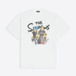 Balenciaga Women Simpsons Tm and 20th Television T-shirt Oversized in White