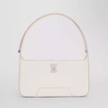 Burberry Women Leather TB Shoulder Bag-White