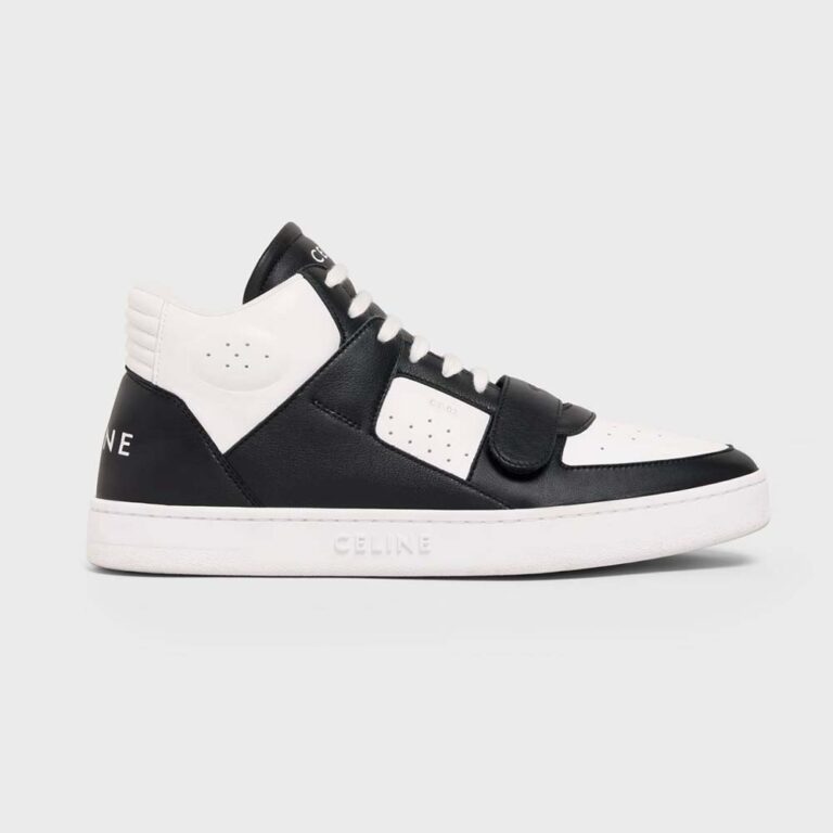 Celine Men CT-02 Mid Sneaker with Scratch in Calfskin