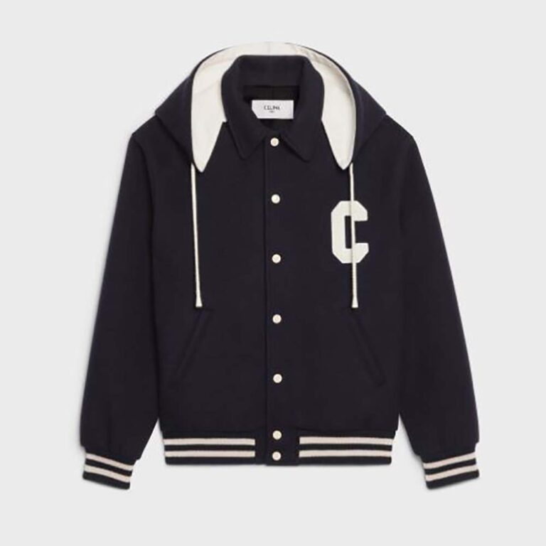Celine Women Double-Faced Cashmere Teddy Jacket