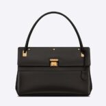 Dior Women Parisienne Bag Black Smooth Calfskin