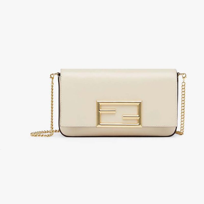 Fendi Women Wallet on Chain with Pouches Leather Mini-Bag