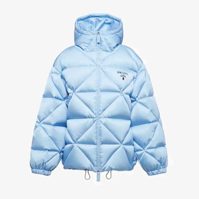 Prada Women Oversized Re-Nylon Gabardine Down Jacket