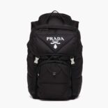 Prada Women Re-Nylon Padded Backpack with Hood